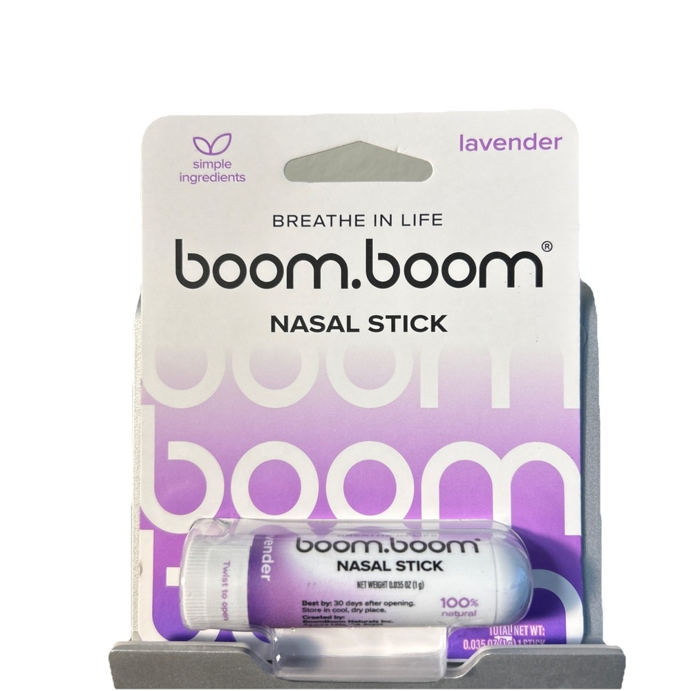 BoomBoom Nasal Stick, Lavender , 1 Pack